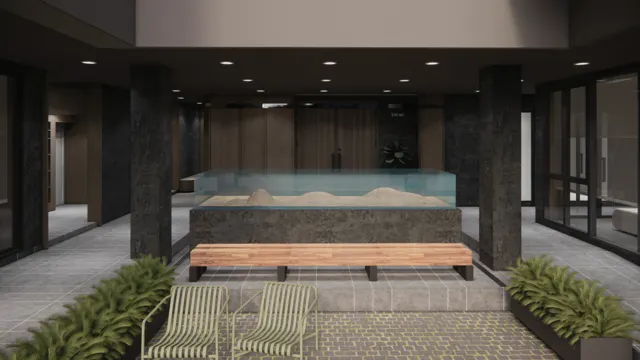 3D visualisation · Bangpra Office · View 08