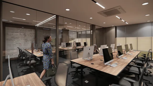 3D visualisation · Bangpra Office · View 22