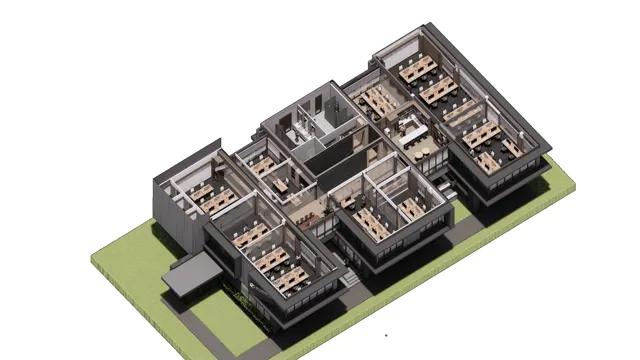 3D visualisation · Bangpra Office · View 42