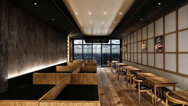 Shabu Restaurant — 3d visualisation