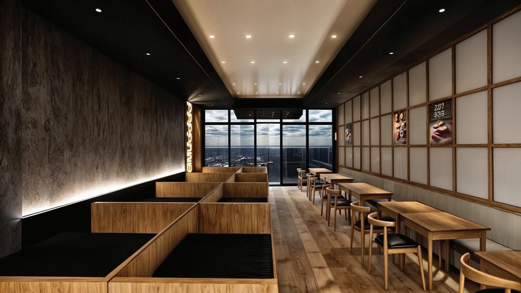 Shabu Restaurant — 3d visualisation