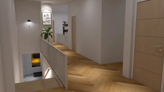 3D visualisation · Townhouse Renovation · View 11