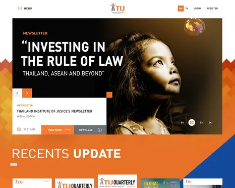 Thailand Institute of Justice — editorial website