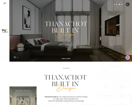 Thanachot Built In — interior design website